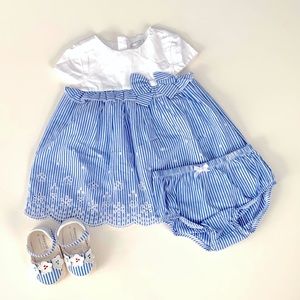 Mayoral Baby girl Spring dress & shoes